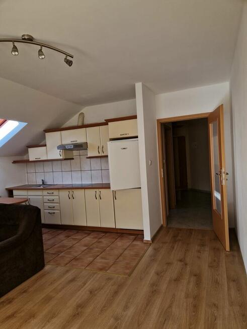 Ładna kawalerka z balkonem i ogrodem