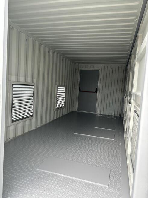Kontener morski Open Side Door 6 metrów modyfikowany