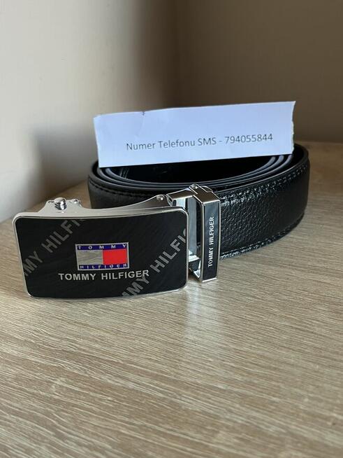 Skórzany Pasek Męski Hugo BOSS Calvin Klein Lacoste Armani