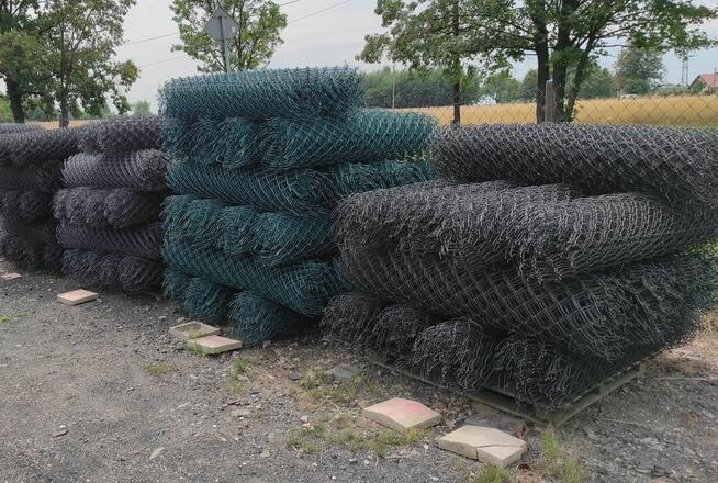 Siatka pleciona powlekana grubość 3,2/3,6 wysokość 130/150