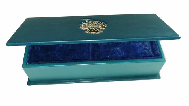 Skórzany podkład na biurko, skórzane zestawy, akcesoria lux