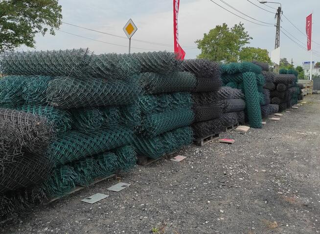 Siatka pleciona powlekana grubość 3,2/3,6 wysokość 130/150