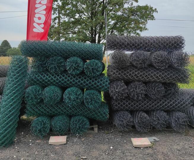 Siatka pleciona powlekana grubość 3,2/3,6 wysokość 130/150