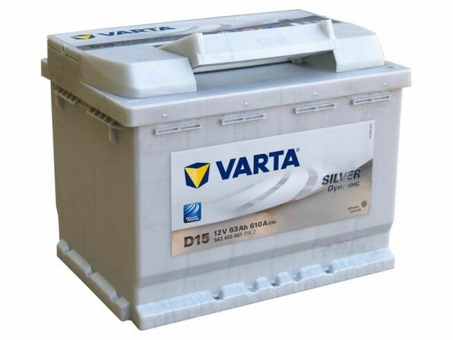 Akumulator VARTA Silver Dynamic D15 63Ah 610A