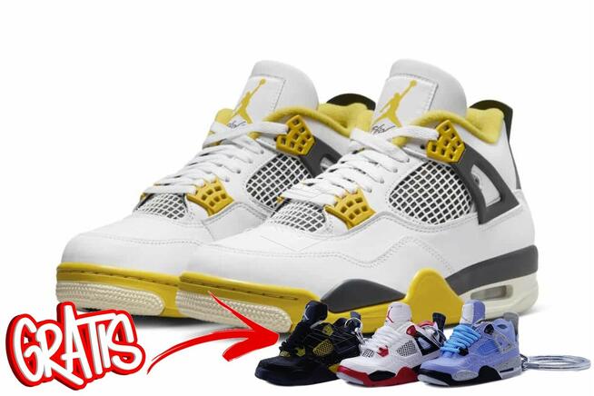 Nike AIR JORDAN 4 Vivid Sulfur / AQ9129–101