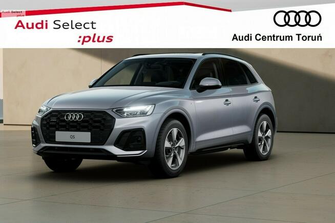 Audi Q5 Virtual_Panorama_Asystenci_Hak_ACC_Ambietnte_PakietCzerń_Pamięć Foteli