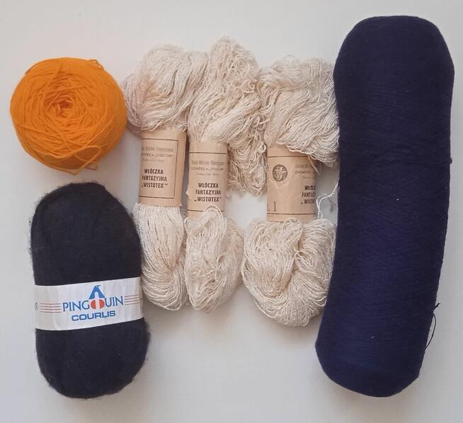 Włóczka różne kolory