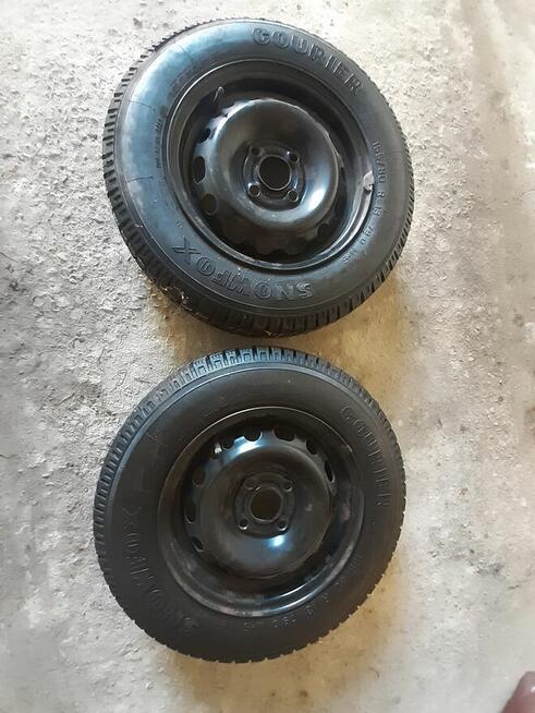 Koła samochodowe 155/80R13 do opla corsa 2szt zimowe opony