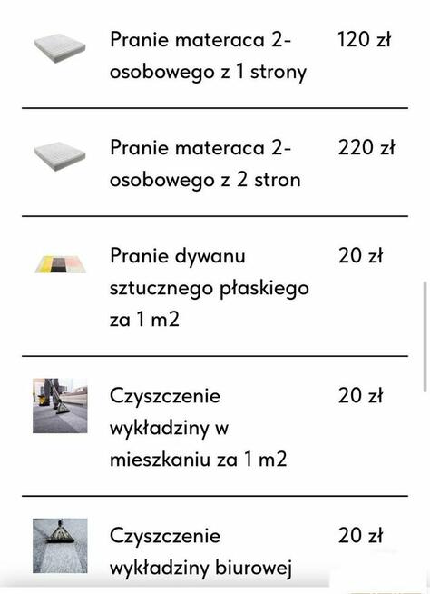 Pranie tapicerki meblowej Czyszczenie dywanów i wikladzin