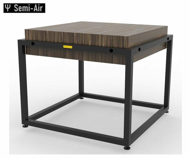 Stolik kawowy stelaż ława stół loft retro