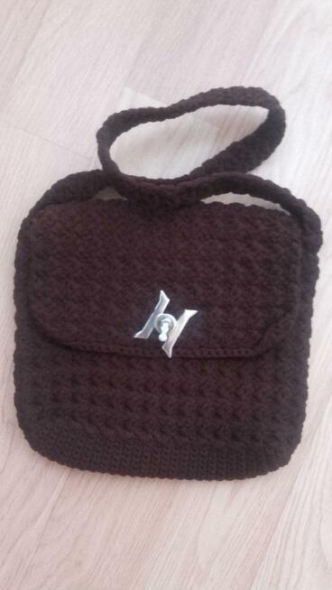 torebka i siatka rękodzieło x 2 komplety