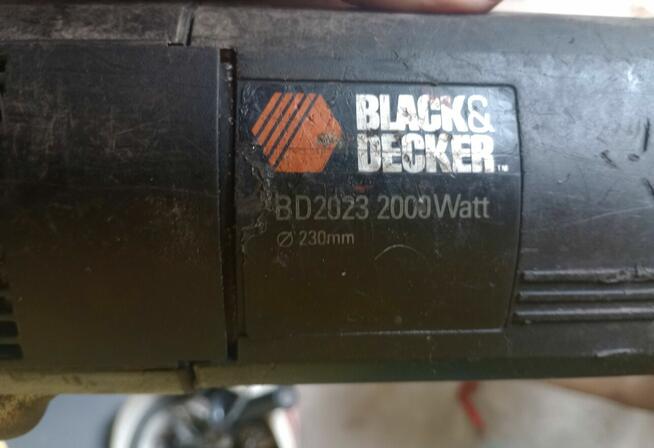 Pilnie kupię przekładnie szlifierki kątowej black&decker