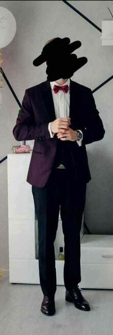 Garnitur Smoking Ślubny