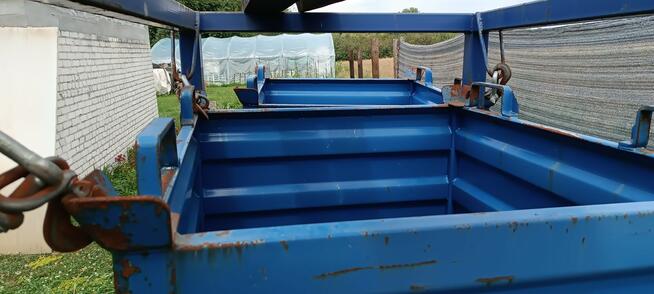 Kontener skrzynia pojemnik widlak do wózka wyładowczy