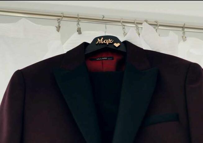 Garnitur Smoking Ślubny