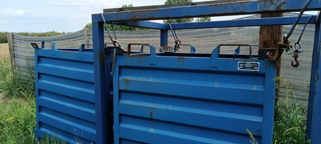 Kontener skrzynia pojemnik widlak do wózka wyładowczy