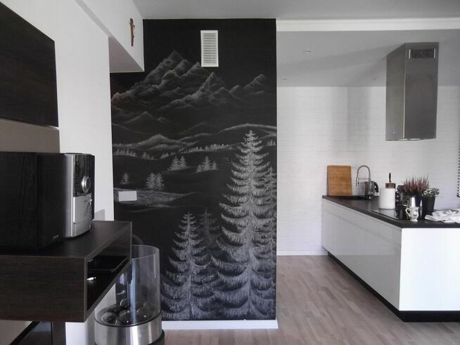 Artystyczne malowanie ścian, murale, trompe loeil, iluzja n