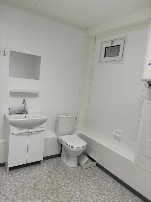 Kontener 20 stopowy kuchnia i WC modyfikowany