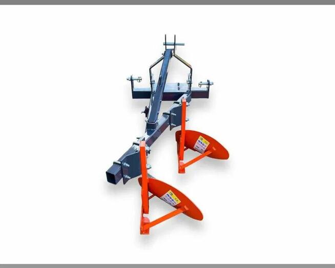 PŁUG dwuskibowy do mini traktorków, Kubota, Yanmar,Iseki