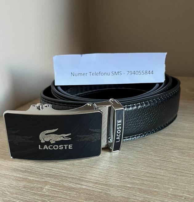 Skórzany Pasek Męski Armani Tommy Hilfiger Hugo BOSS Lacoste