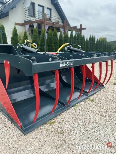 Łyżko-Krokodyl obornika 1,20-2,20 m MOCNY Dostawa