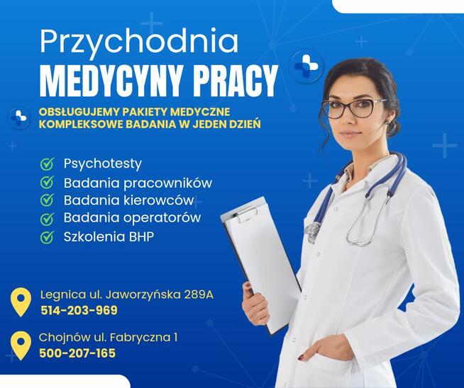 MEDYCYNA PRACY -Przychodnia BHPE