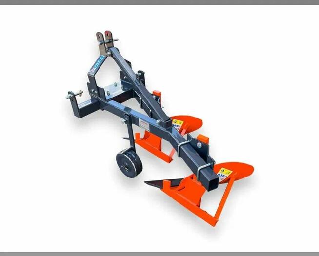 PŁUG dwuskibowy do mini traktorków, Kubota, Yanmar,Iseki