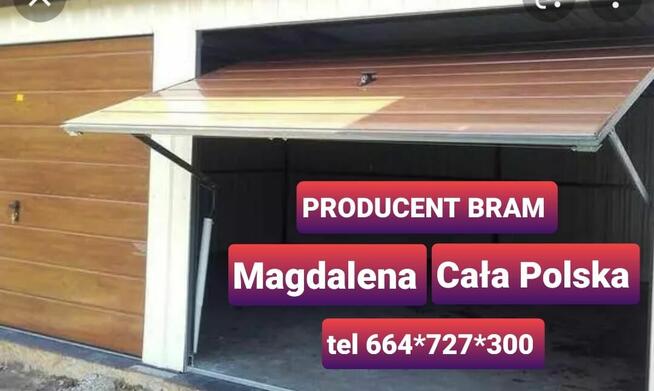 Brama garażowa uchylna lub dwuskrzydłowa NA M2 TANIO SZYBKO