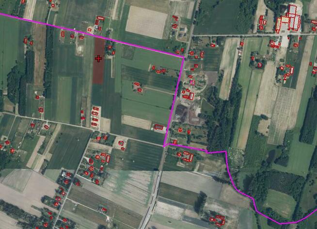 Działka budowlana Podzamcze powiat Łęczyński