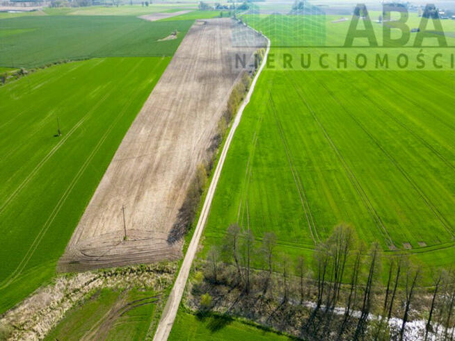 Działka budowlana przy lesie, gm. Kiszkowo