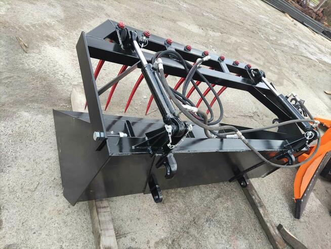 Łyżko-krokodyl 2-siłownikowy MINI ząb kuty, różne szerokości