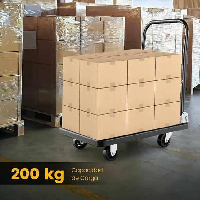 Składany wózek platformowy COSTWAY, nośność 200 kg