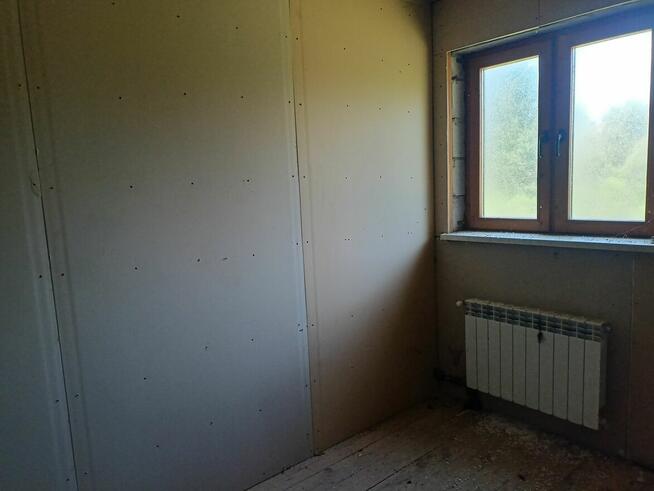 Dom murowany w Bieszczadach