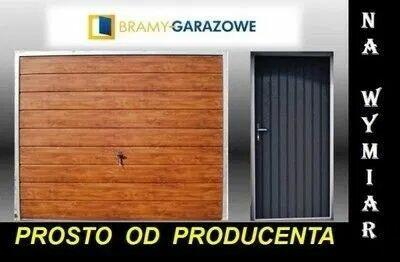 Brama garażowa uchylna lub dwuskrzydłowa NA M2 TANIO SZYBKO