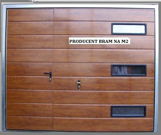 Brama garażowa 2x2 uchylna lub dwuskrzydłowa SZYBKO i tanio!