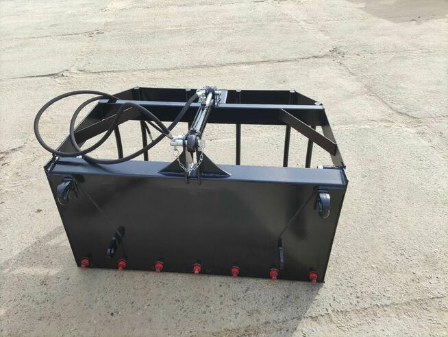 Krokodyl 1-siłownikowy, różne szerokości, ząb palony