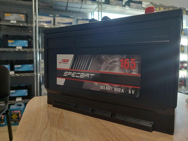 Akumulator Specbat Agro 6V 165Ah 850A EN lewy plus