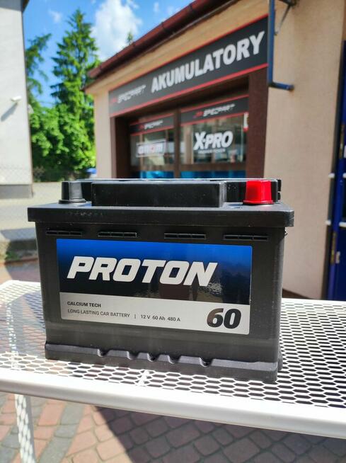 AKUMULATOR 12V 60 AH PROTON PRAWY PLUS