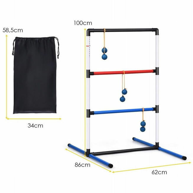 Rodzinna gra zręcznościowa Ladder Toss