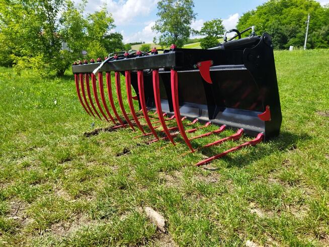 Krokodyl 2-siłownikowy, ząb kuty, różne szerokości, dostawa