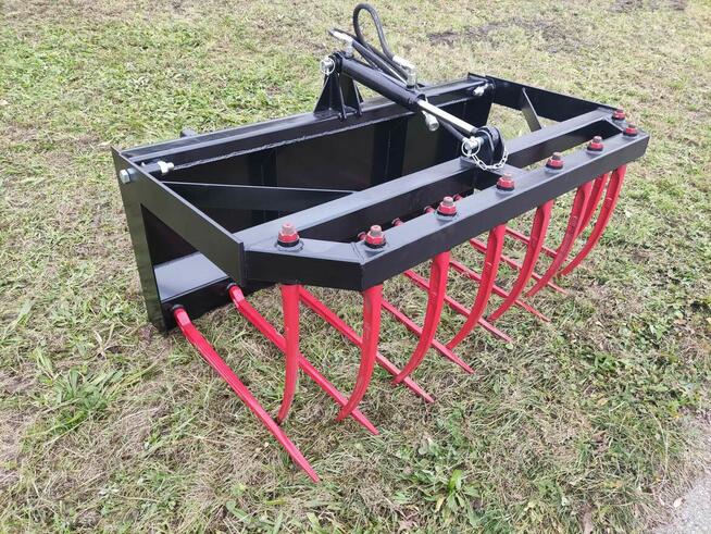 Krokodyl 2-siłownikowy MINI, różne szerokości, ząb kuty