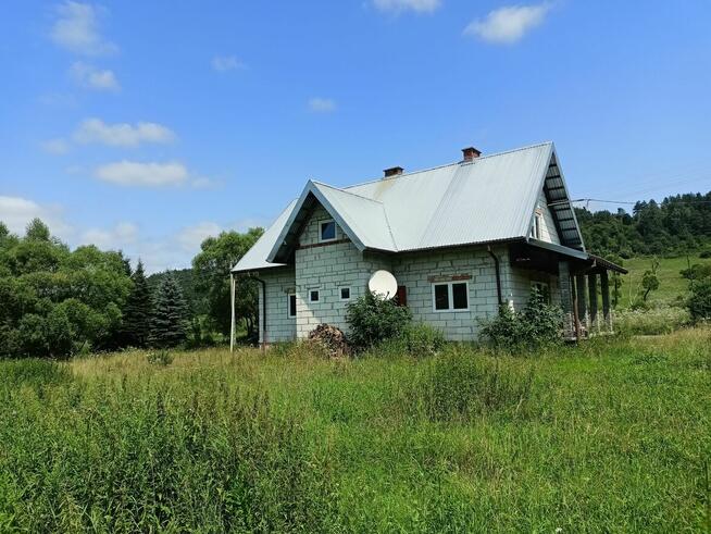 Dom murowany w Bieszczadach