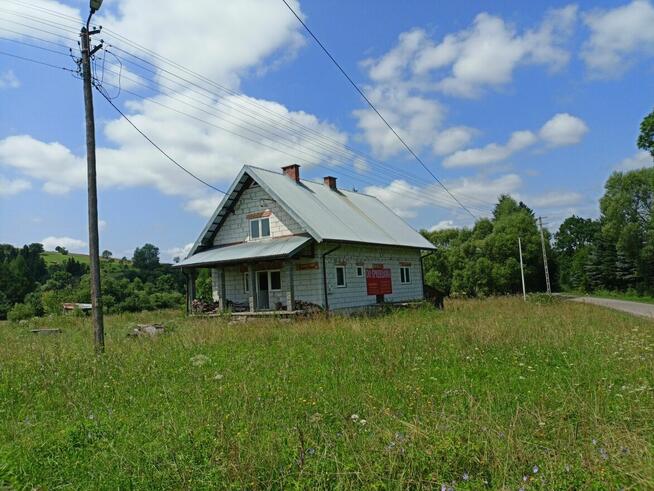 Dom murowany w Bieszczadach