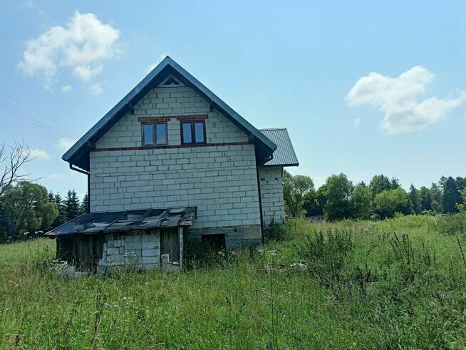 Dom murowany w Bieszczadach