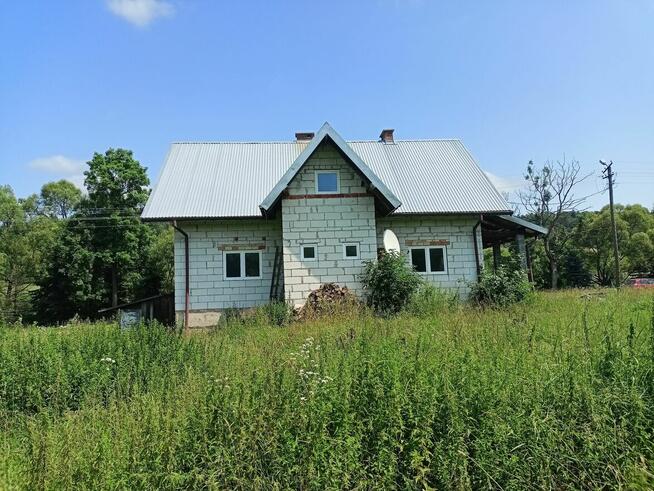 Dom murowany w Bieszczadach