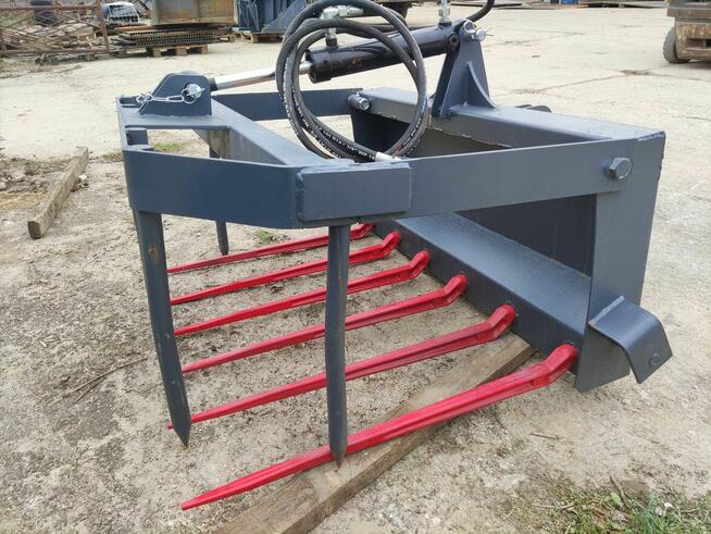 Krokodyl 1-siłownikowy, różne szerokości, ząb palony