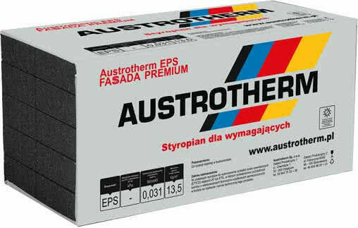 Styropian Austrotherm fasada EPS grafit 33