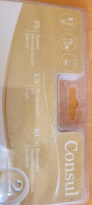 Na sprzedaż kątowy zestaw termostatyczny, Consul