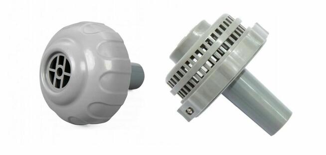 Komplet Dysz wlotowa i wylotowa sitko do basenu pompy Bestwa