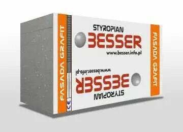 Styropian Besser fasada grafit EPS 33